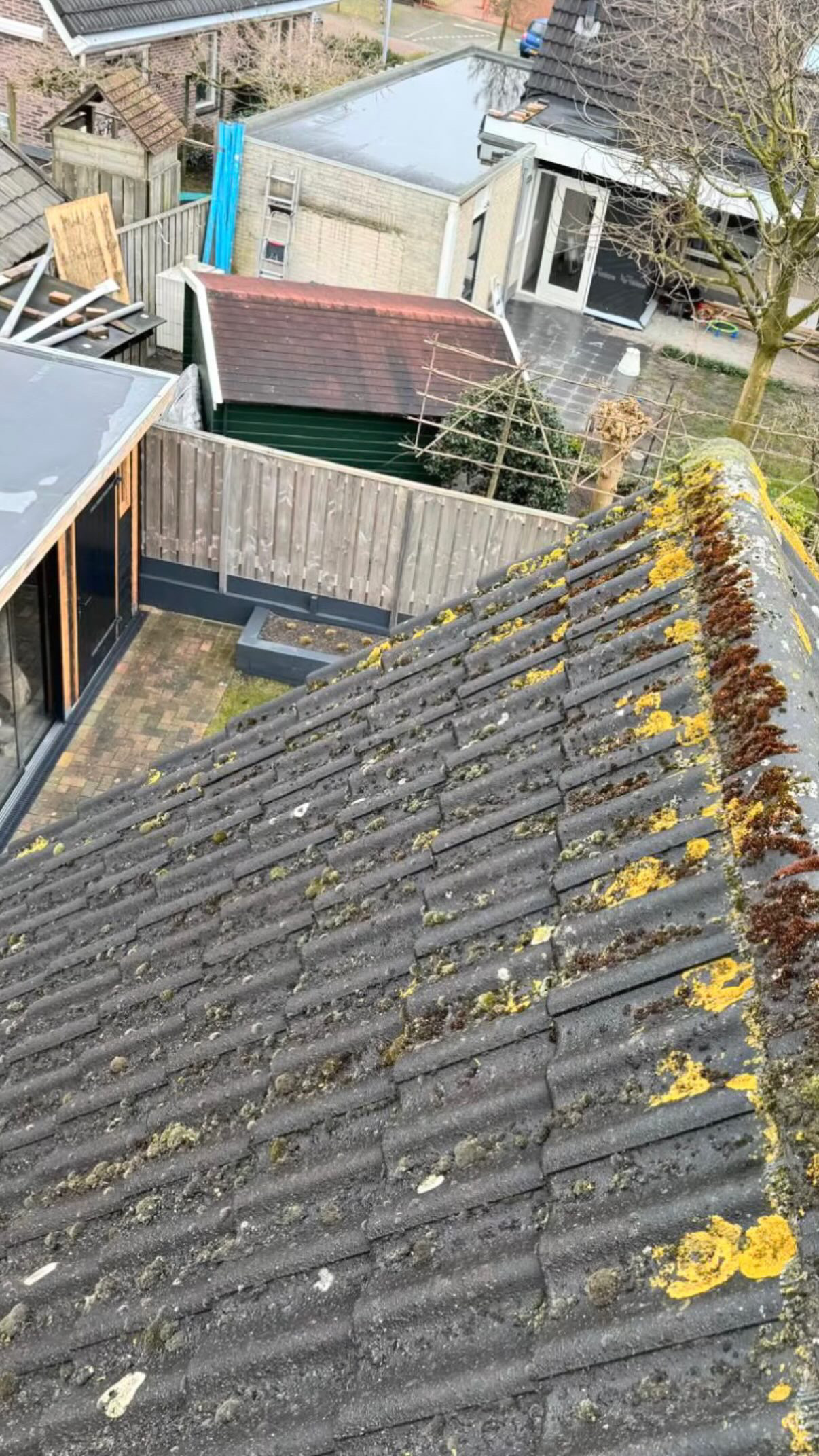Dak voor reiniging