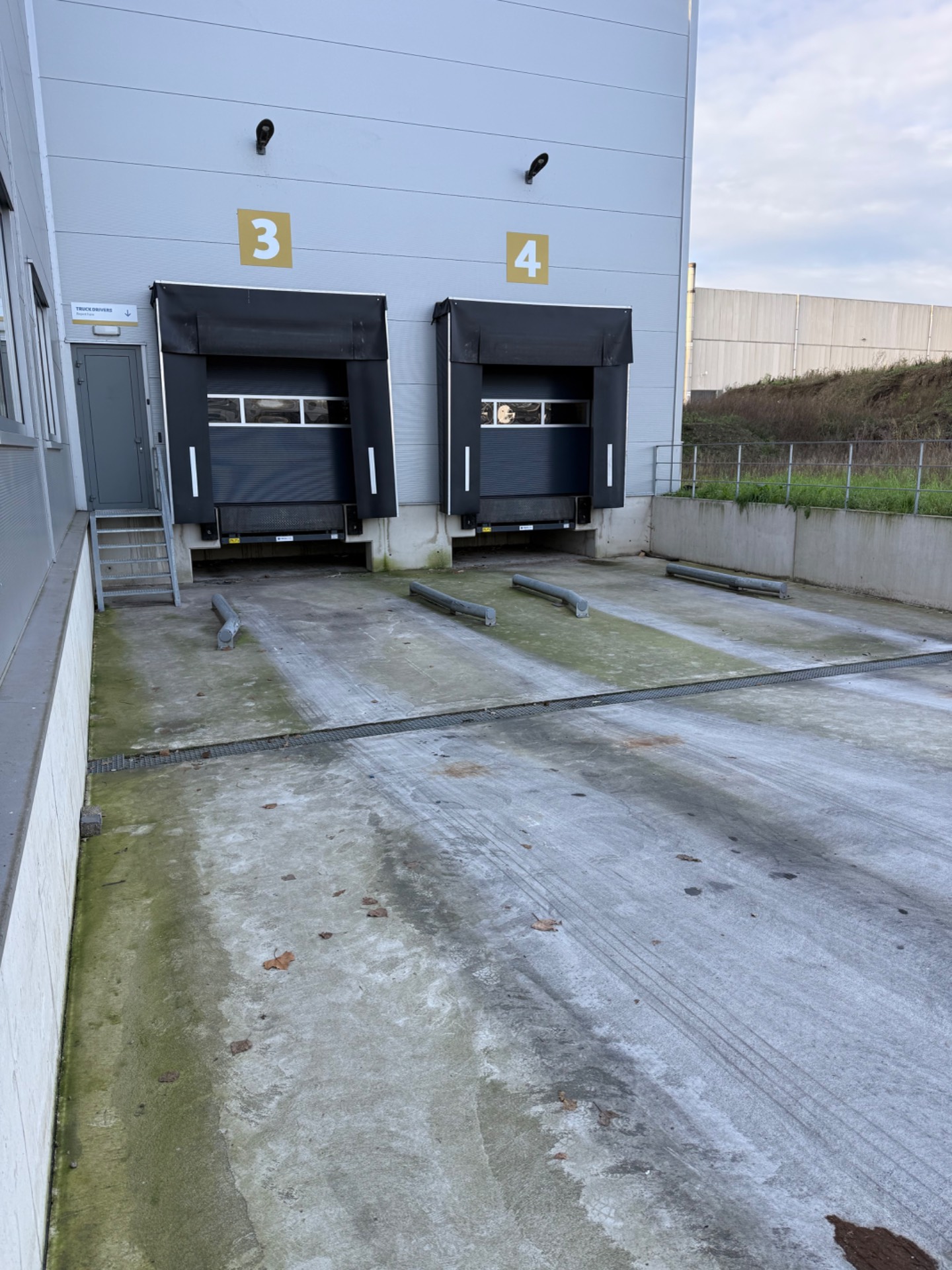 Laaddock voor reiniging